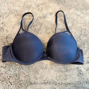 Victoria's Secret Navy T-Shirt Bra 36B